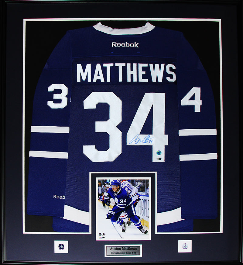 Auston matthews signed jersey online