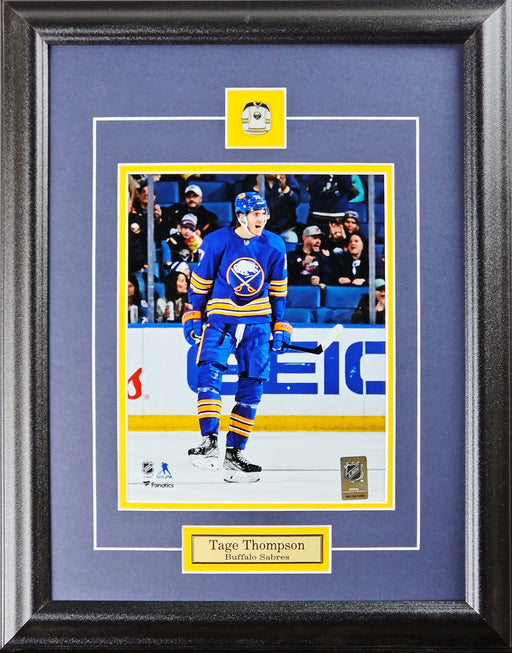 Tage Thompson Buffalo Sabres 8x10 Hockey Memorabilia Collector Frame