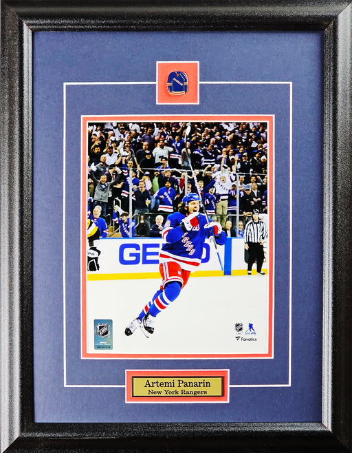 Artemi Panarin New York Rangers 8x10 Hockey Memorabilia Collector Frame