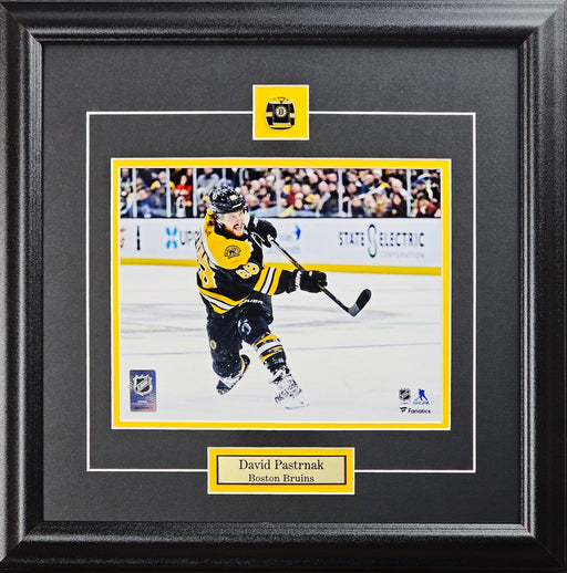 David Pastrnak Boston Bruins 8x10 Hockey Collector Frame