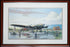 Lancaster Prepares For Battle Limited Edition Painting Lithograph Print Signed by Larry Fisher Militaria Collector Frame