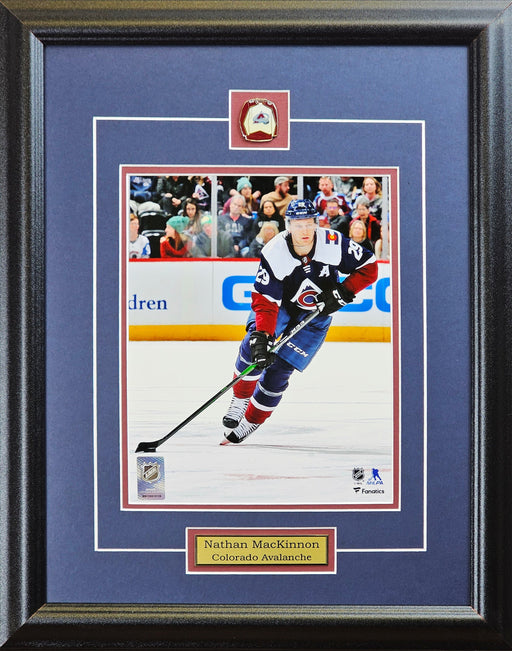 Nathan MacKinnon Colorado Avalanche 8x10 Hockey Memorabilia Collector Frame (Alternate)